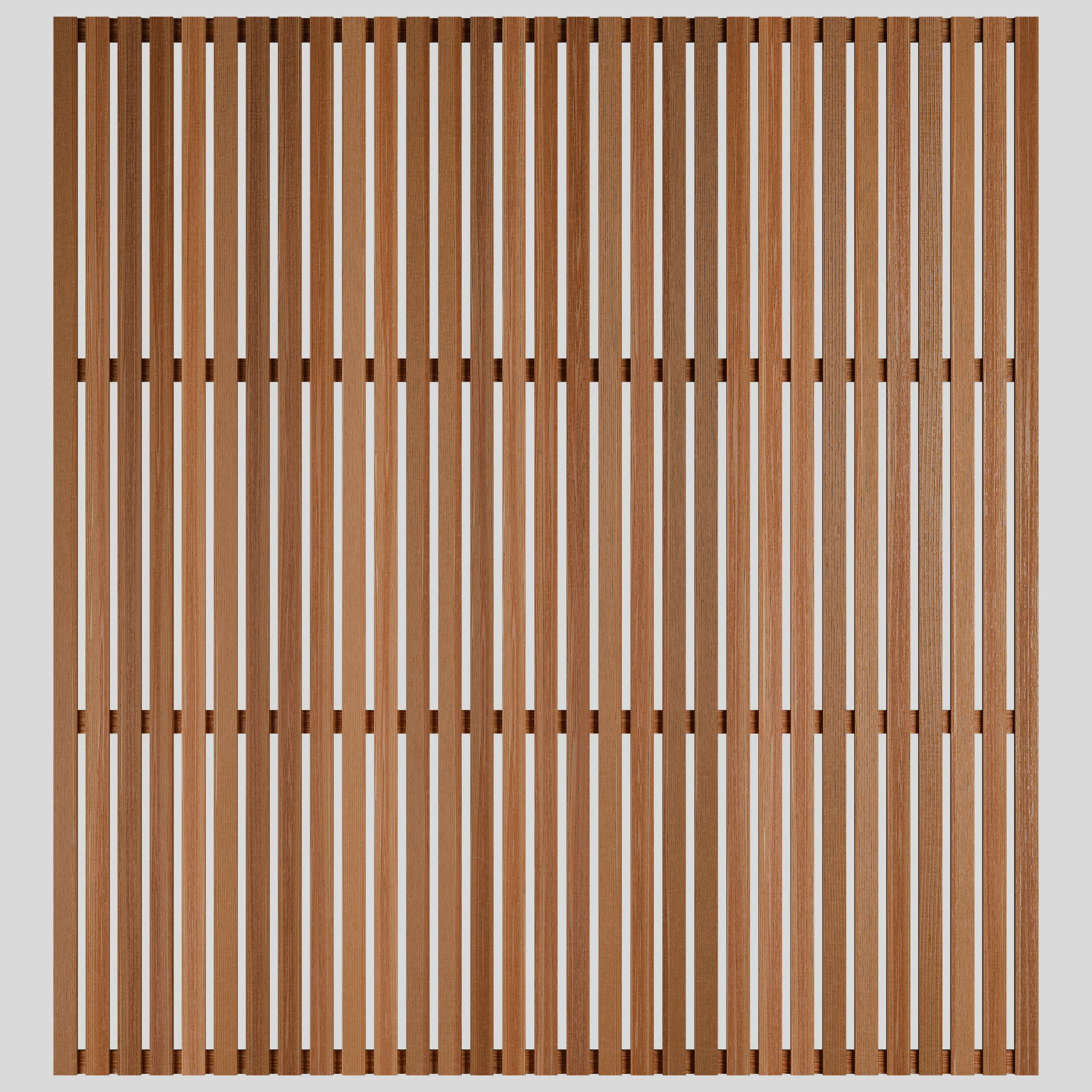 Canadian Cedar Slatted Fence Panels