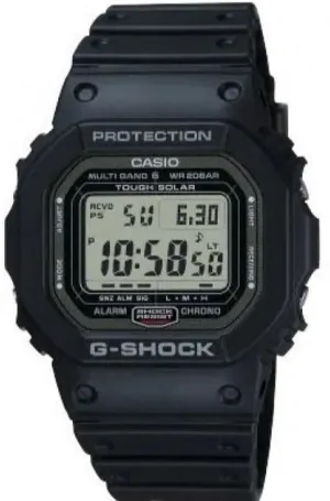 Casio G-Shock 2021 Origin Square Face Multi-Band 6 Tough Solar JDM GW-5000U-1
