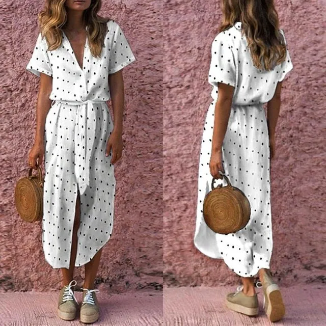 Casual Dots Dress