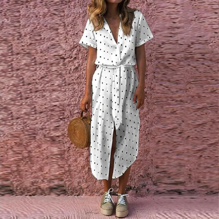 Casual Dots Dress