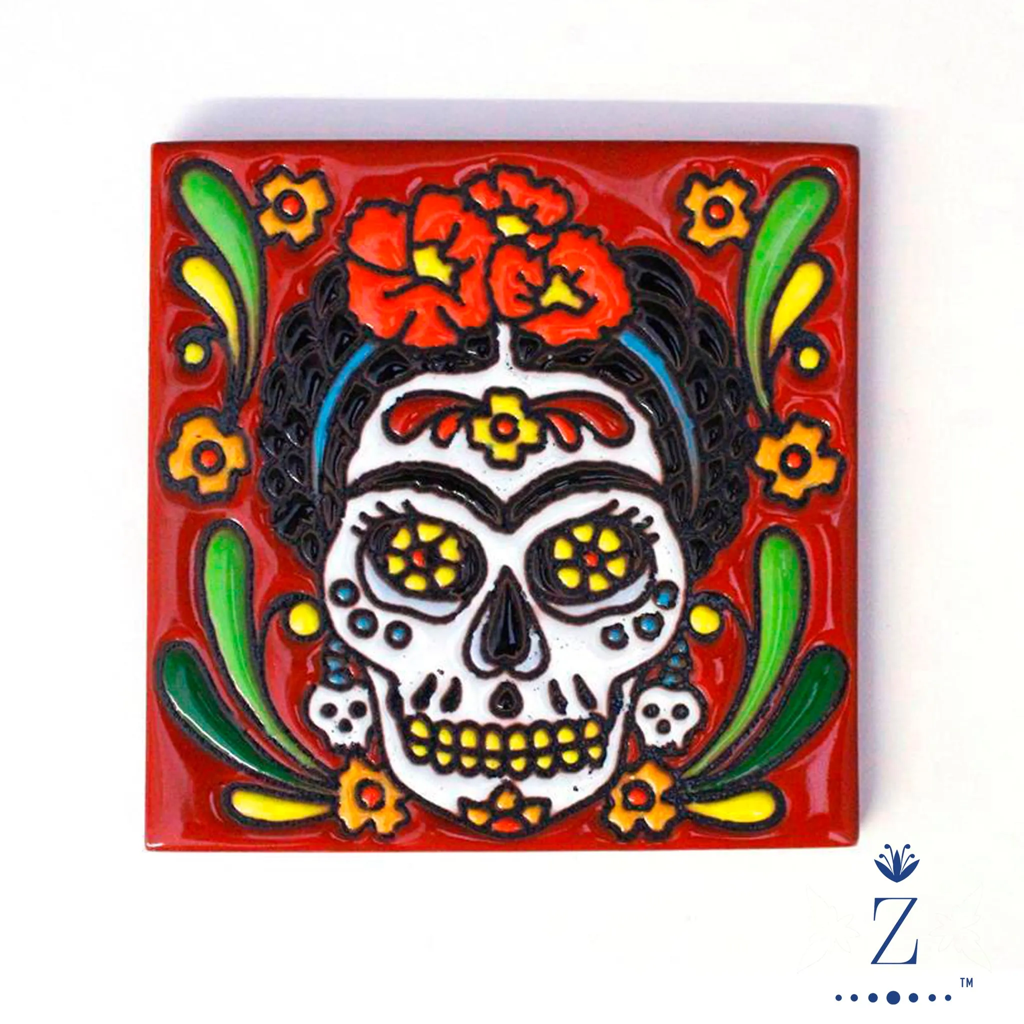 Ceramic Coaster set | Frida Catrina.