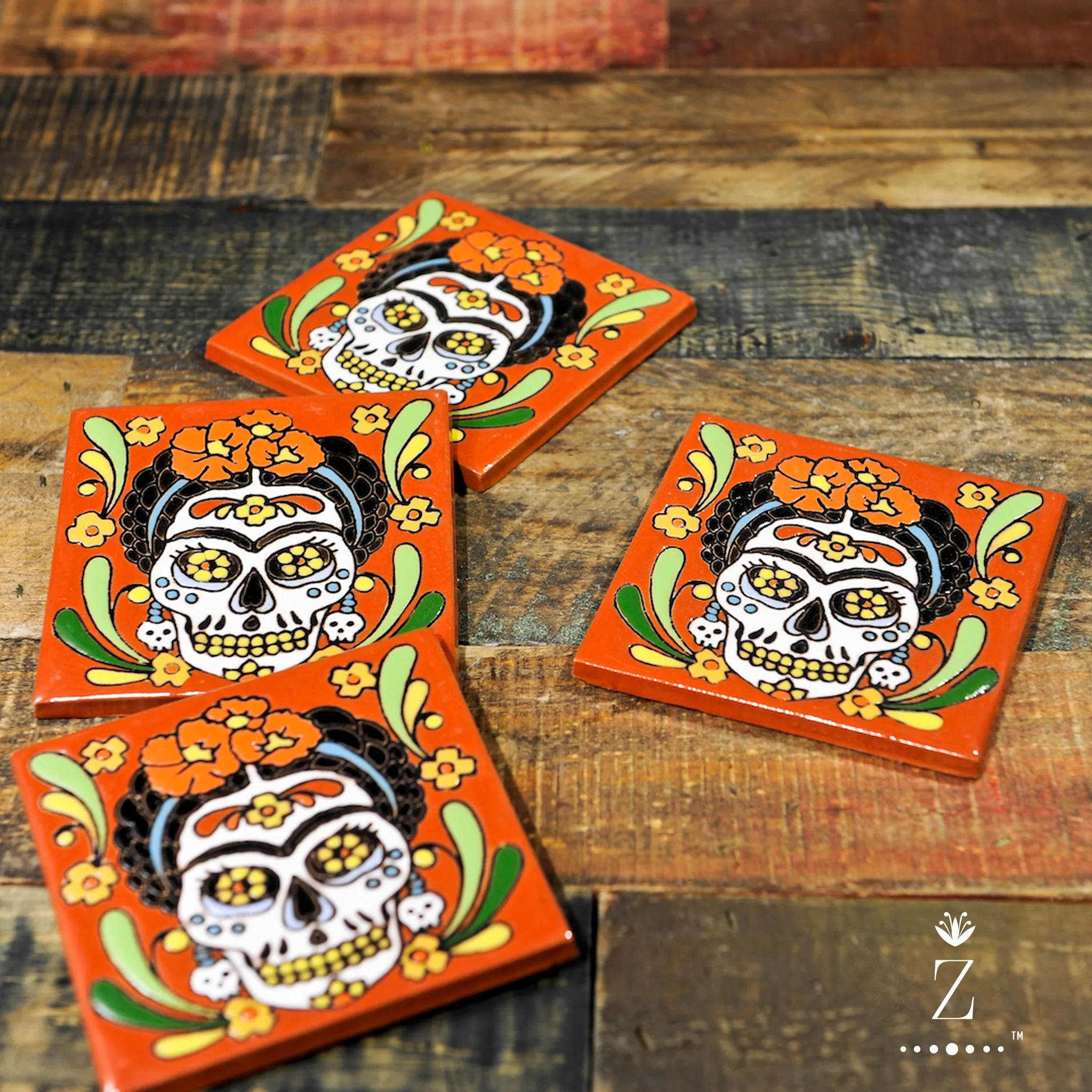 Ceramic Coaster set | Frida Catrina.