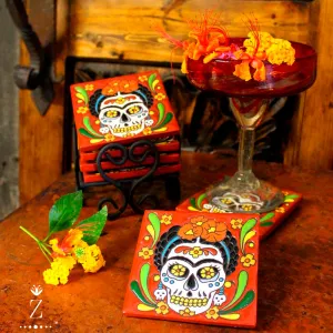 Ceramic Coaster set | Frida Catrina.