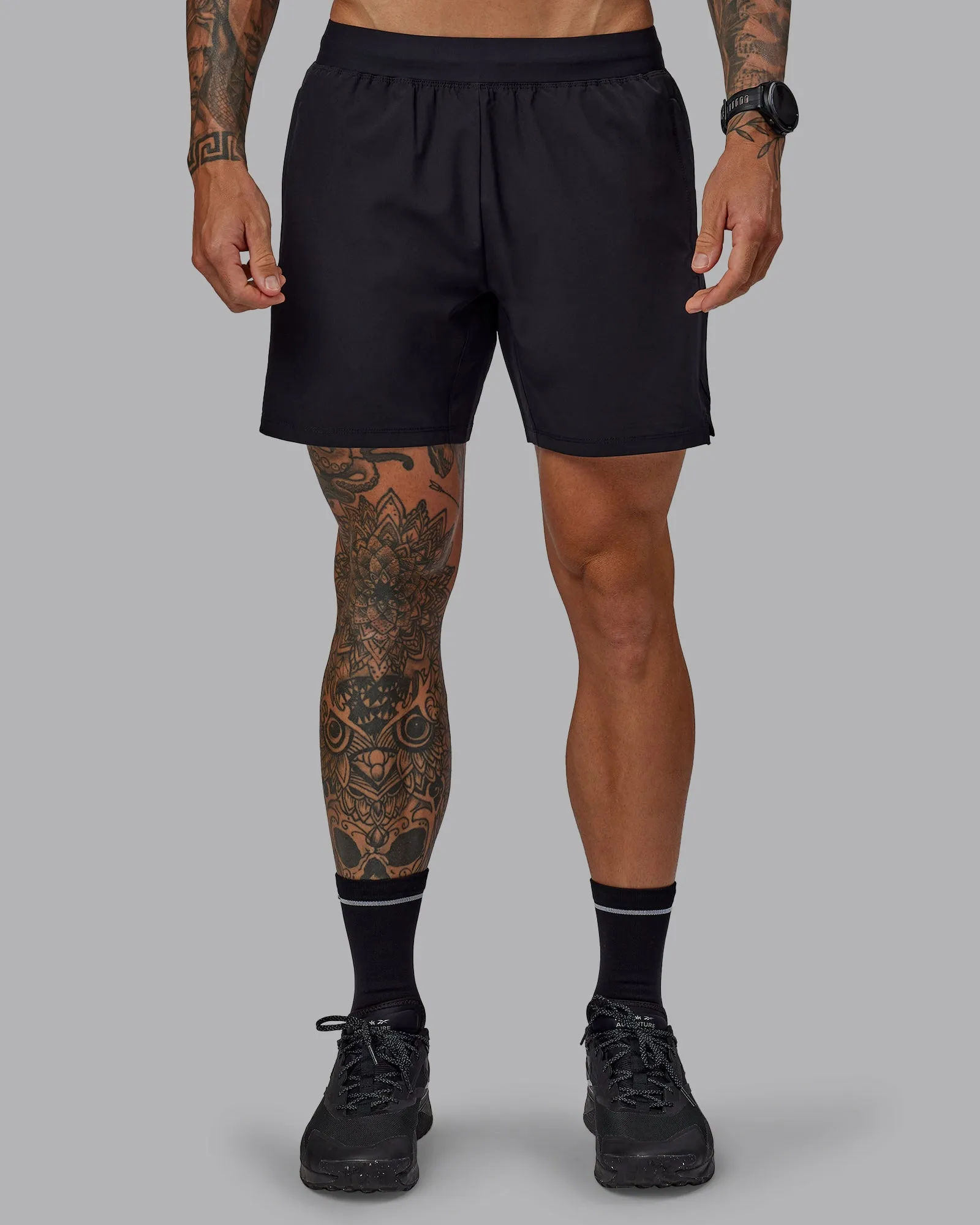 Challenger 6" Performance Shorts - Black