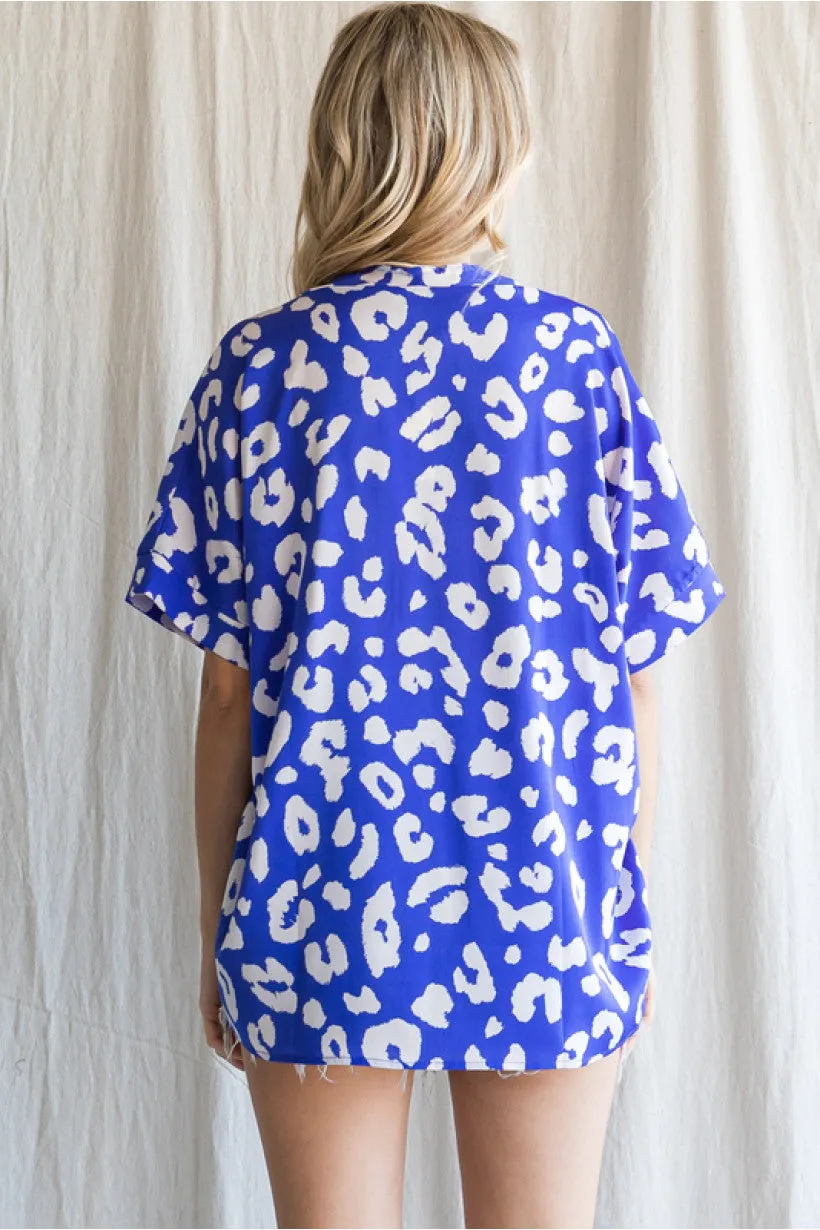 Channing Leopard Top-2 Colors Available