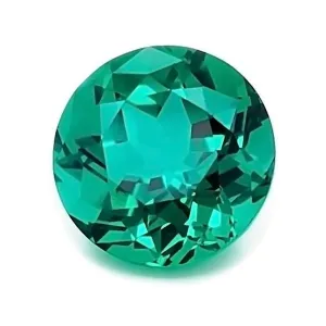 Chatham Loose (7.5mm) Lab Created Emerald Gem