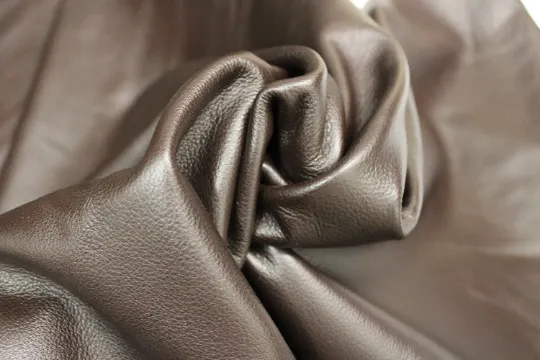 Chocolate Brown Leather  PRE CUT Pieces | 12"x12", 12"x18", 12"x24" Precuts Sheets for Crafts