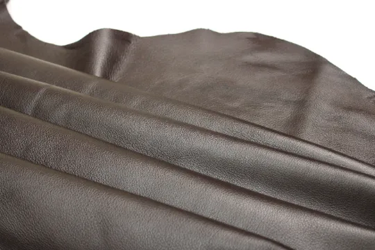 Chocolate Brown Leather  PRE CUT Pieces | 12"x12", 12"x18", 12"x24" Precuts Sheets for Crafts