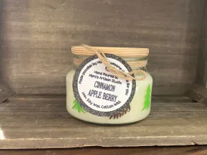 Cinnamon Apple Berry Candle