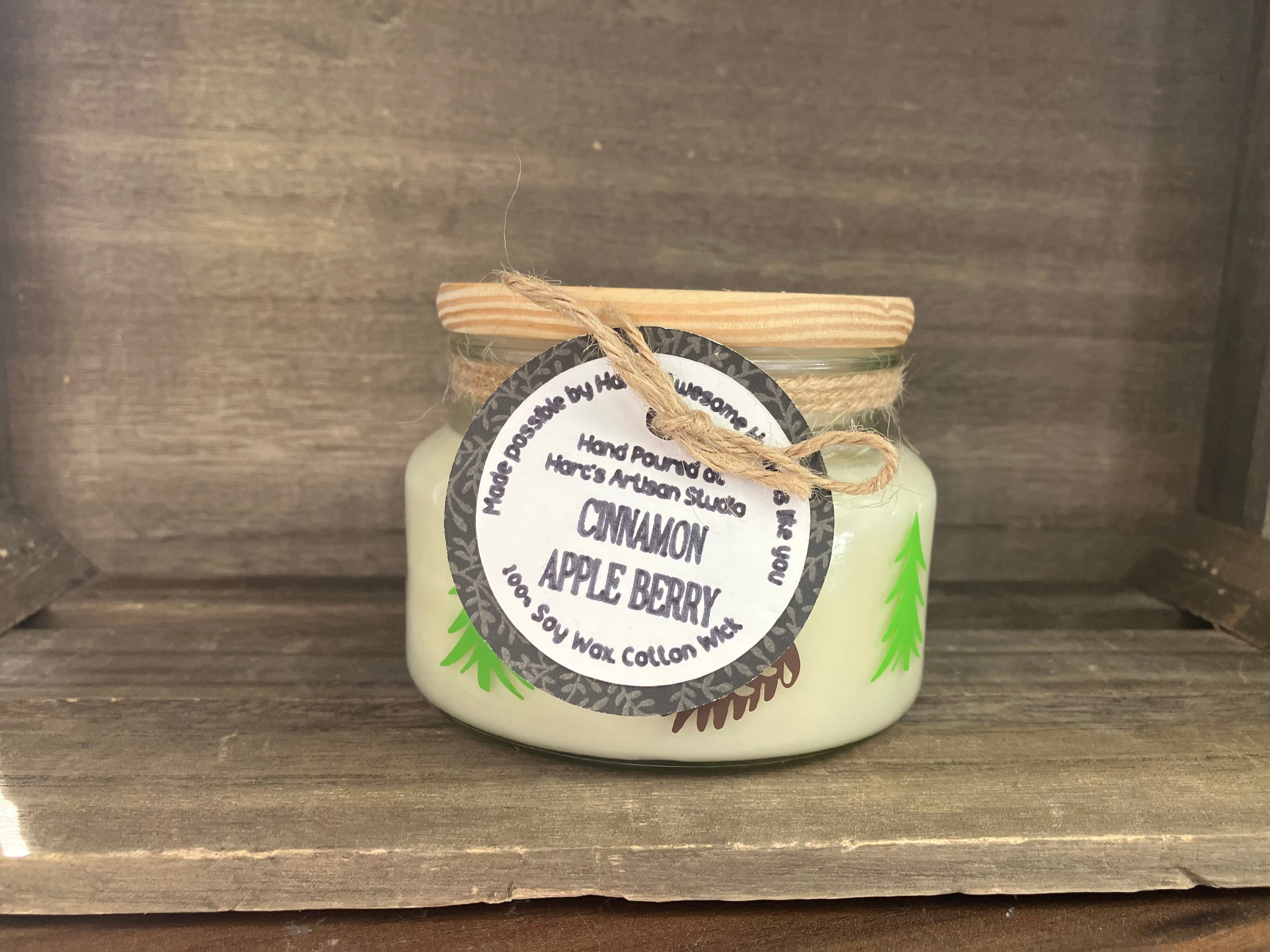 Cinnamon Apple Berry Candle