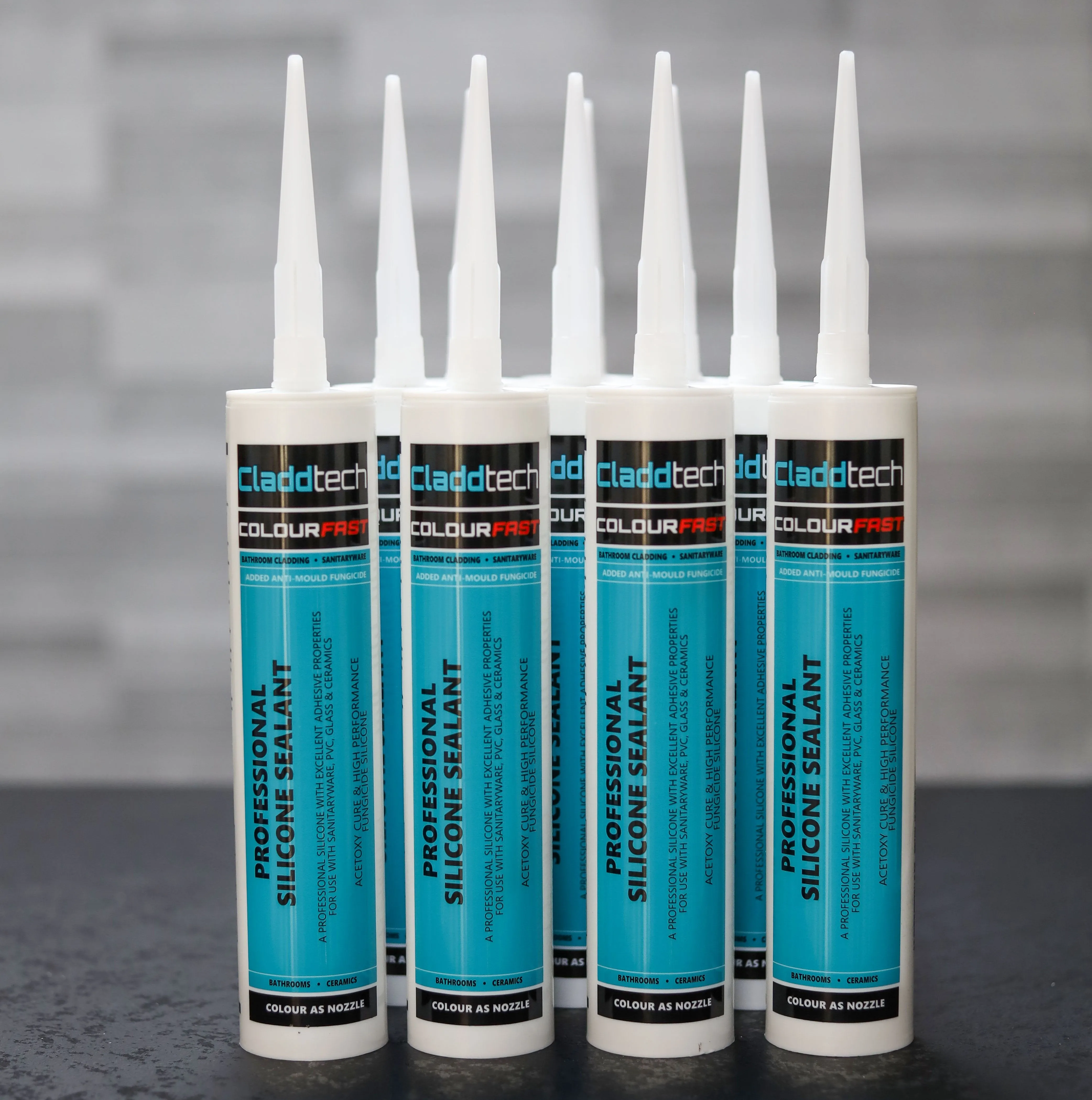 Clear Silicone Sealant Combined Adhesive for Cladding Panel Installations
