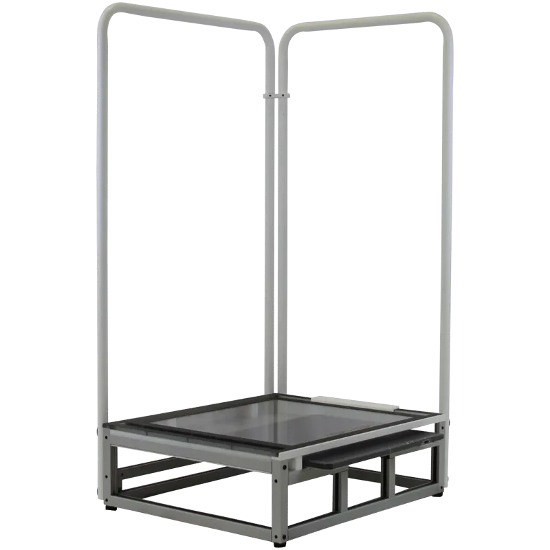 Clear Single Step Footstool