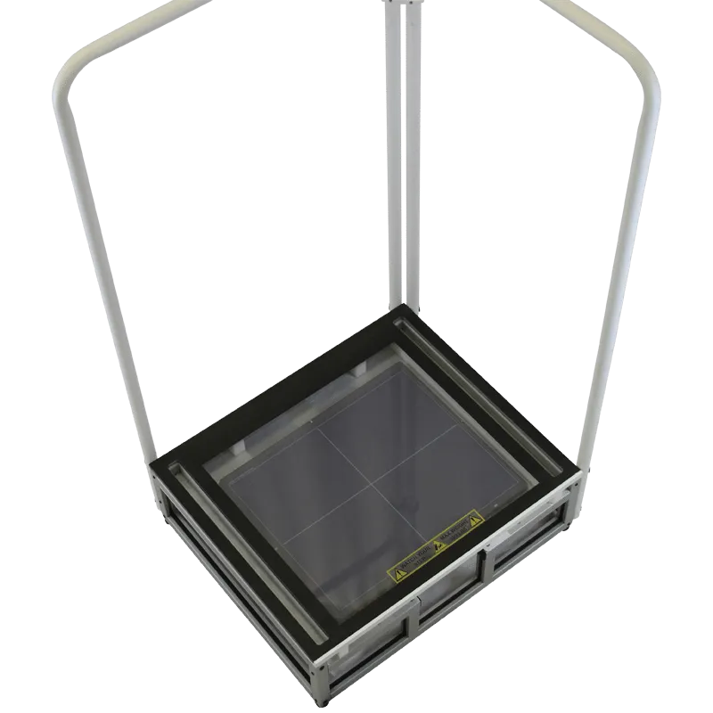 Clear Single Step Footstool