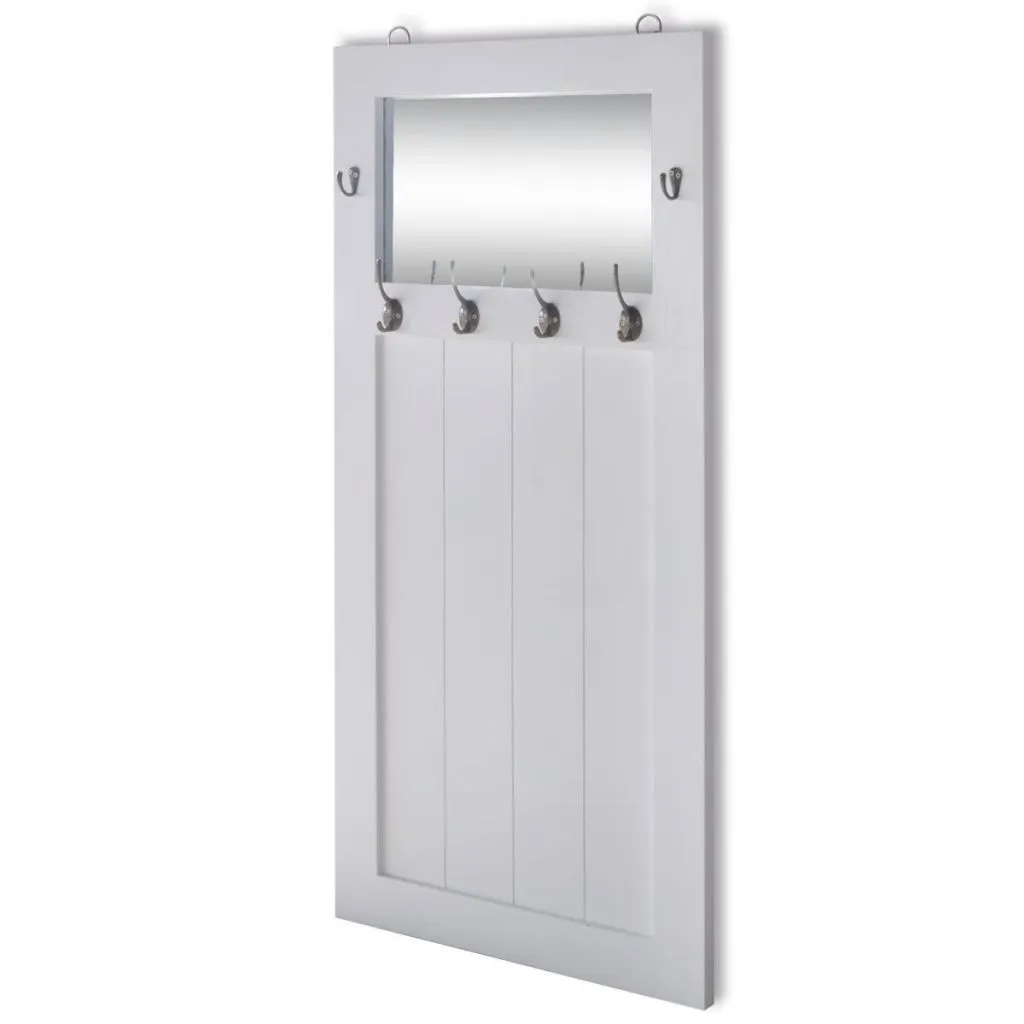 Coat Rack with Mirror