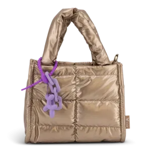 C.O.B by CULTURE OF BRAVE ANYTIME SMALL HANDBAG | GOLD