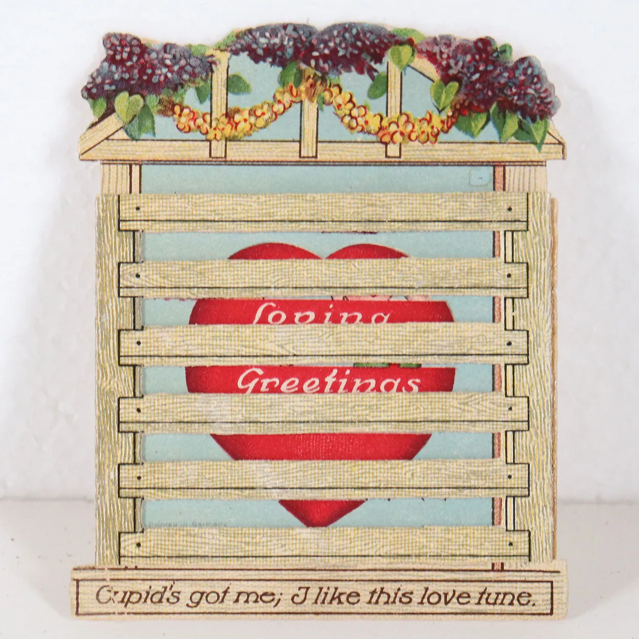 Collection of 13 Vintage Valentine Cards