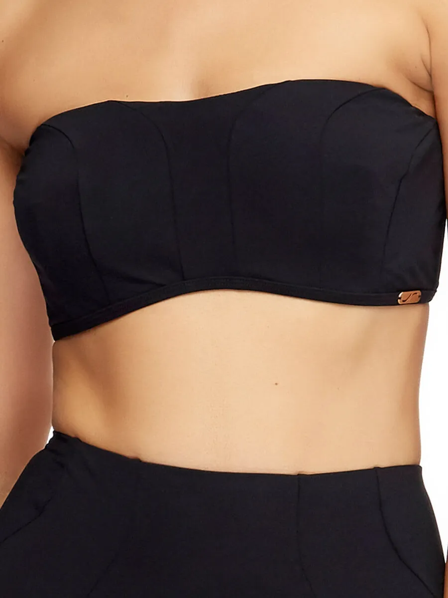 Contour D/DD Bandeau Top Black