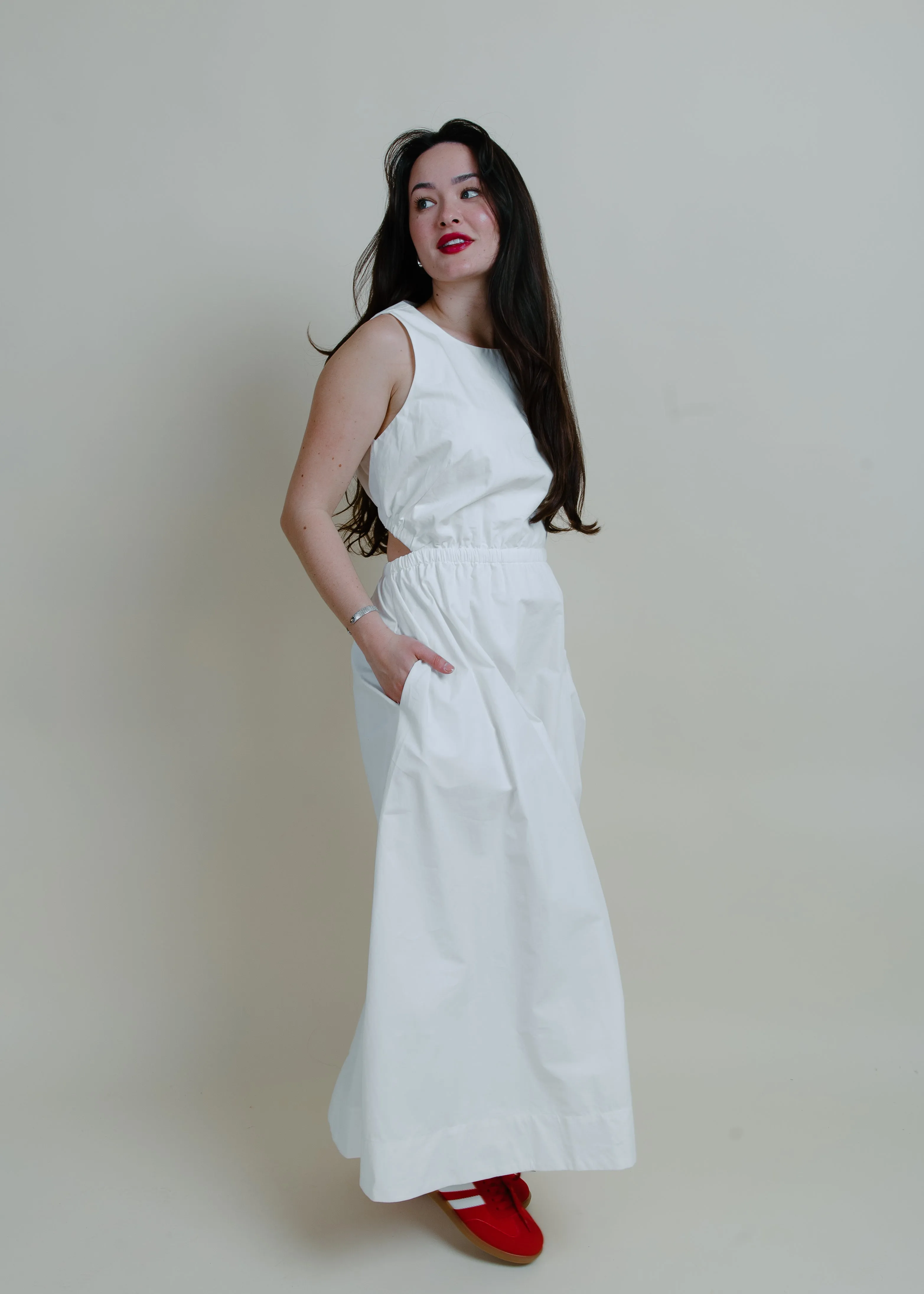 Cory Open Back Maxi Dress