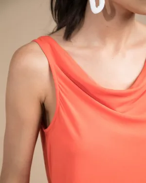 Cowl Neck Tank Top
