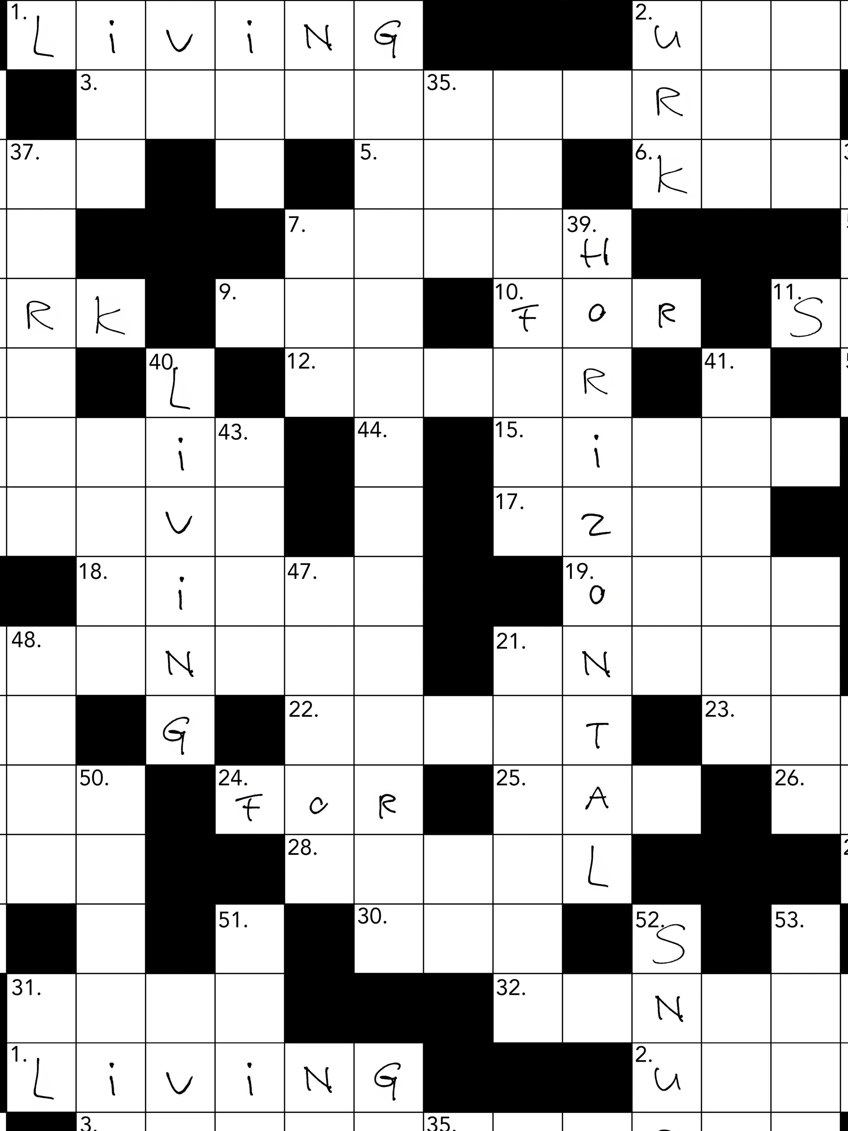 Crossword Broek Relaxed