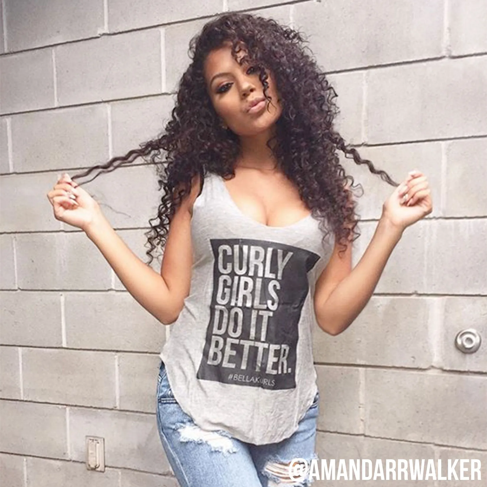 Curly Girls Tank Top