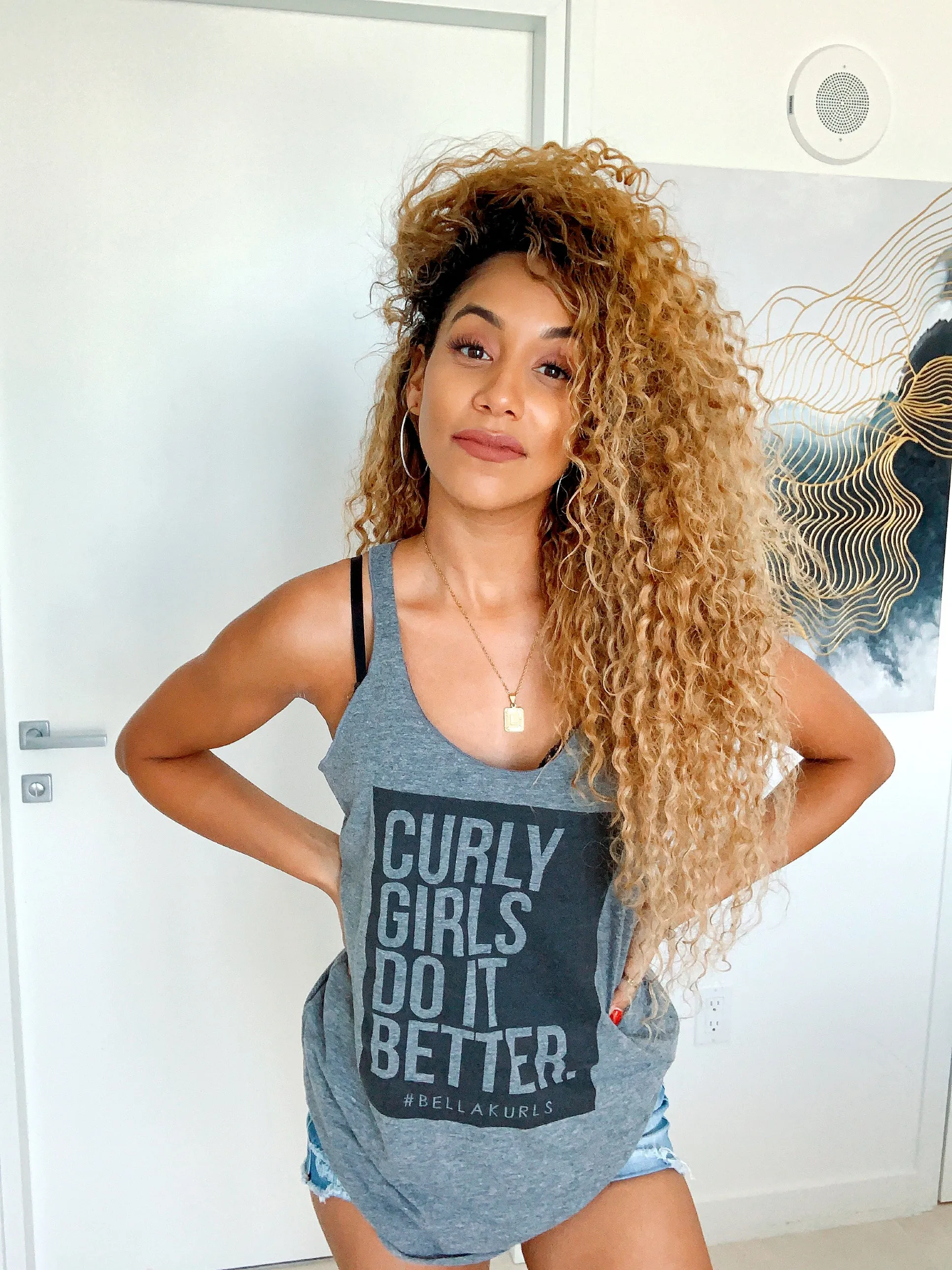 Curly Girls Tank Top