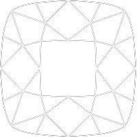 Cushion SUPERNOVA Loose Moissanite Stone