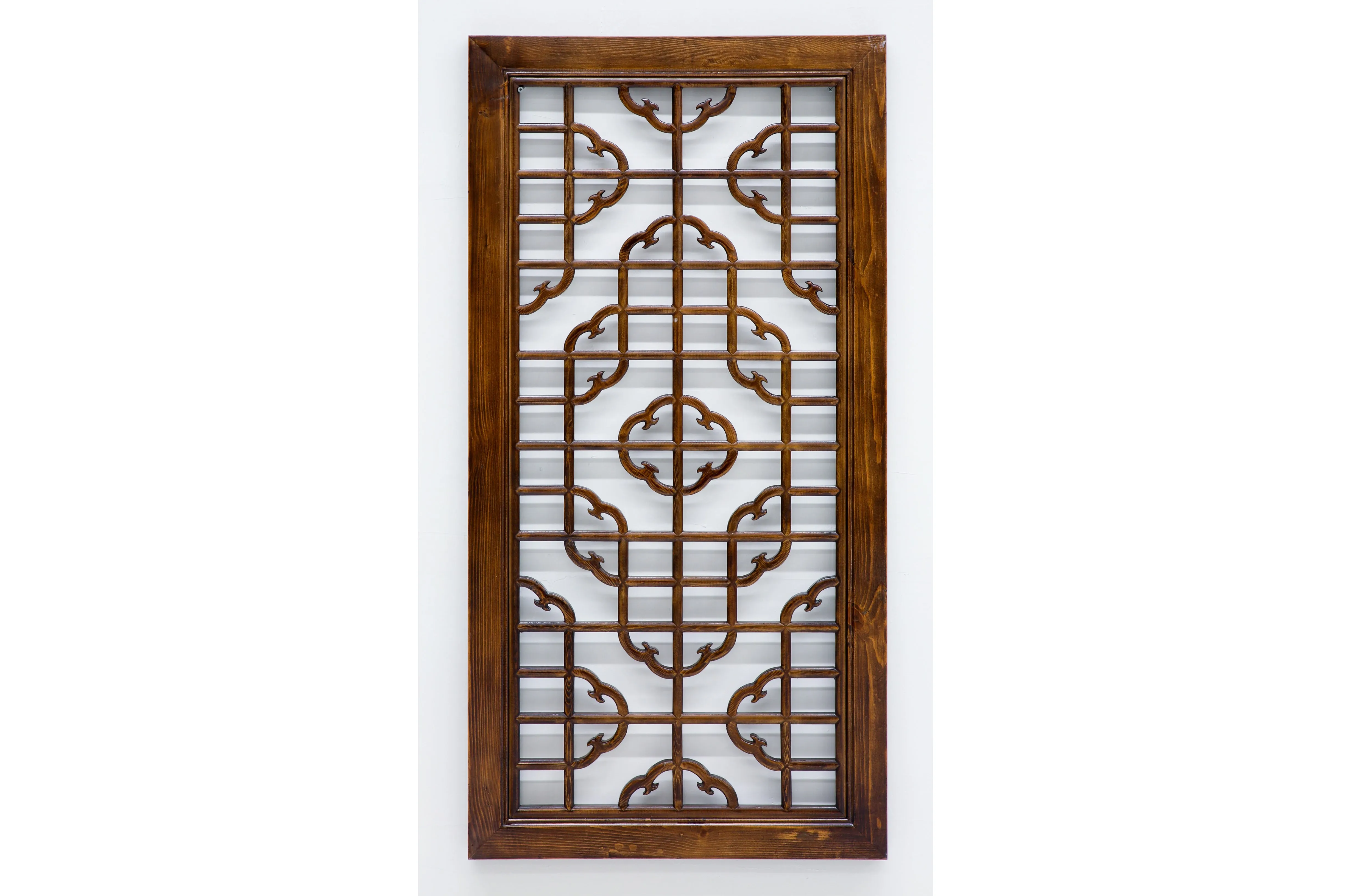 Custom Handcrafted Wood Panel / Wood Wall Hanging Brown - Threshold