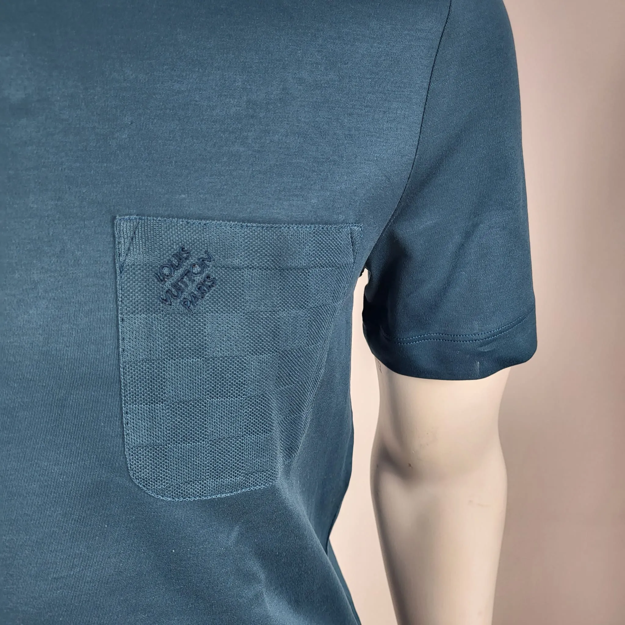 Damier Pocket Crewneck