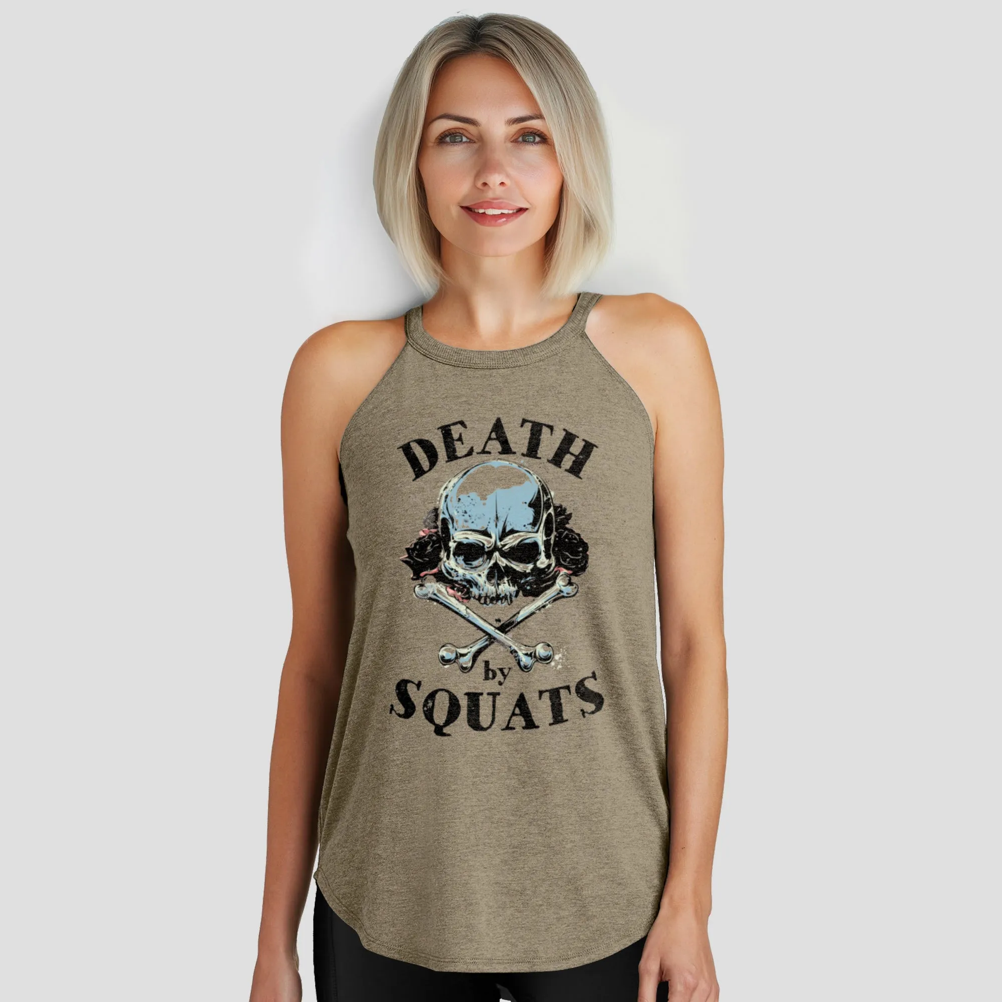 Death by Squat Rocker Tank Top
