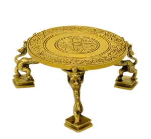Decorative Brass Chowki