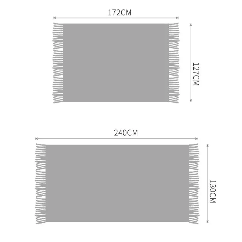 Decorative Knitted Blanket