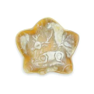 Deer Leaf Horn Dish