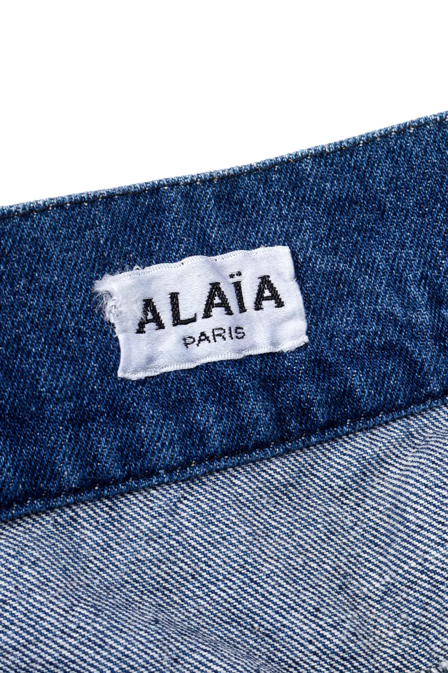Denim Pencil Skirt
