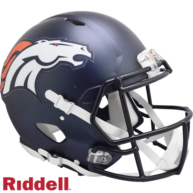 Denver Broncos Helmet Riddell Authentic Full Size Speed Style 2024