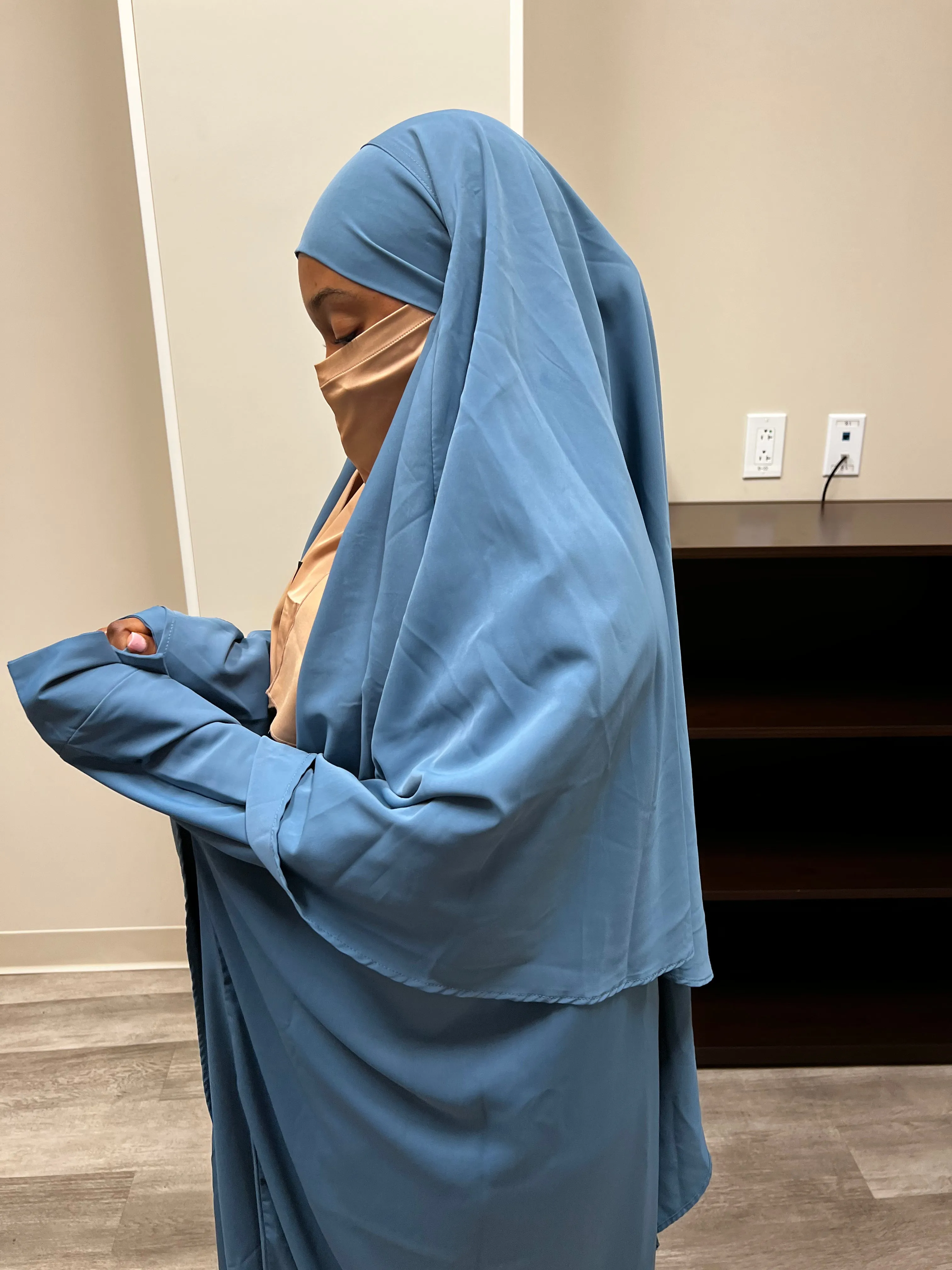 Diamond Khimar-Blue