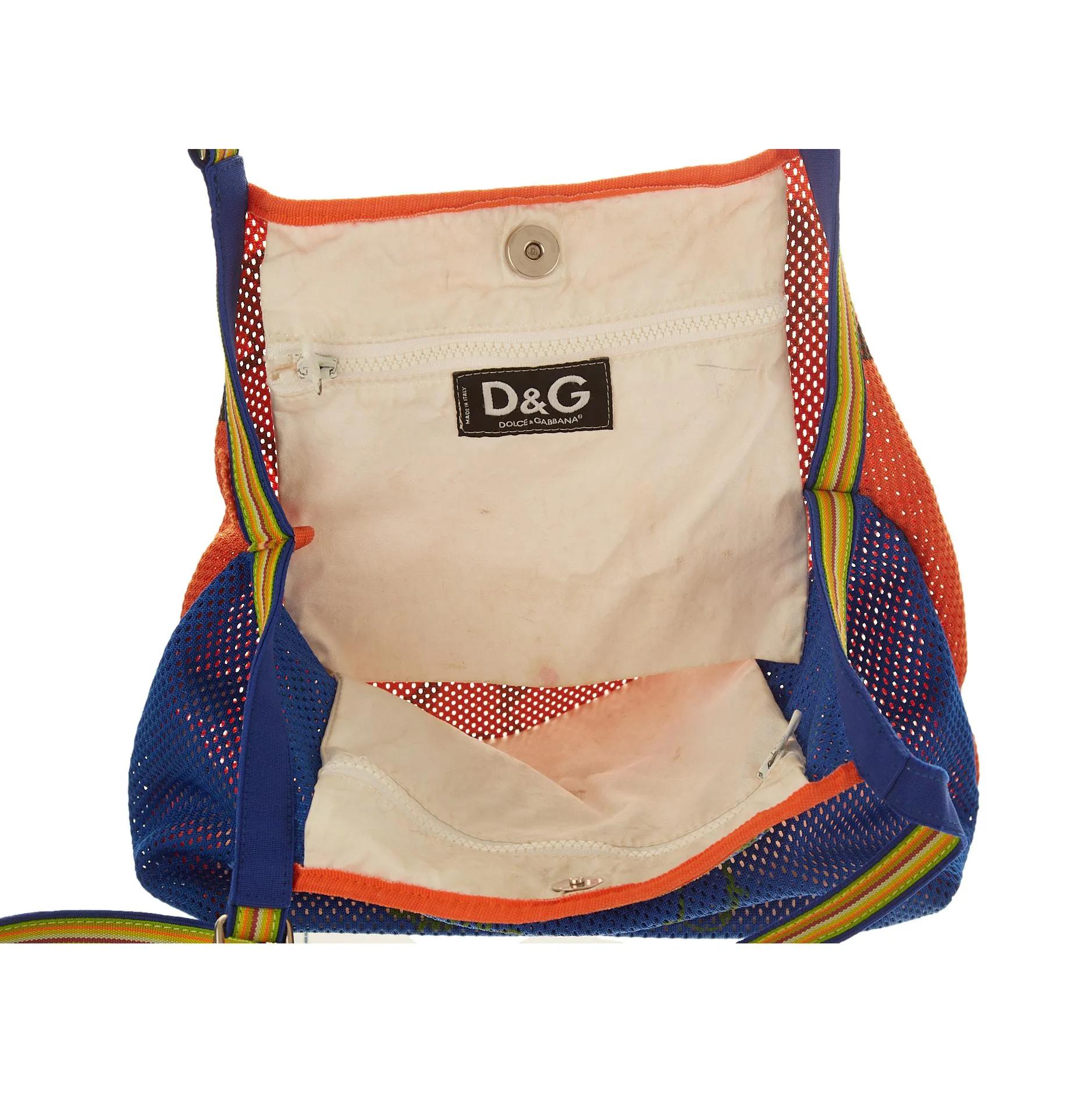 Dolce & Gabbana Mesh Print Bag