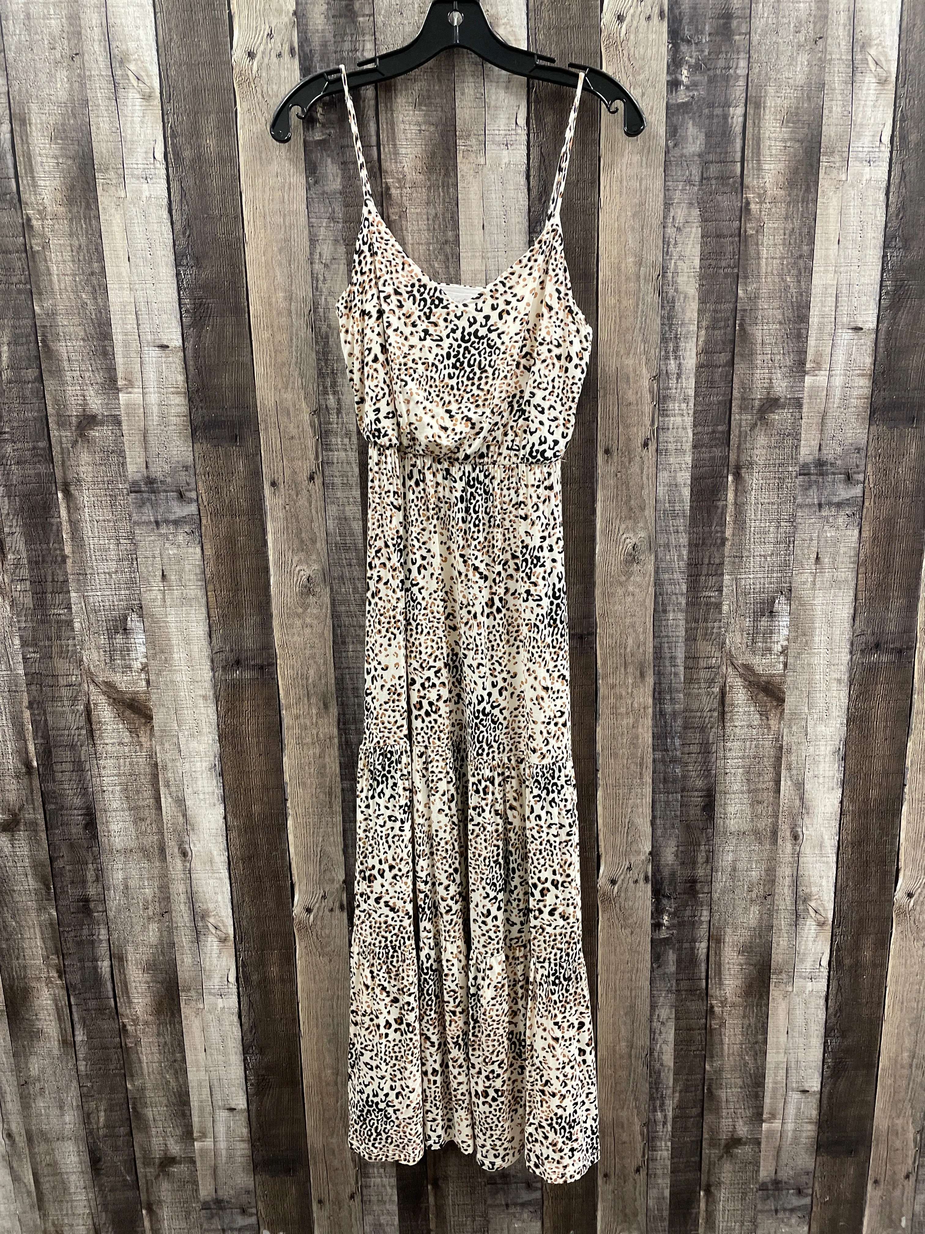 Dress Casual Maxi By Cme In Leopard Print, Size: S
