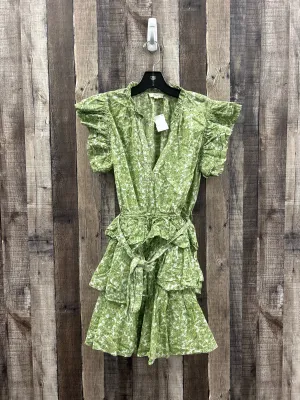 Dress Casual Short By Elan In Green, Size: M
