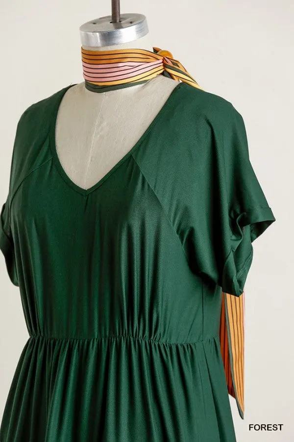 Eden Tiered Baby Doll Dress-5 Colors Available