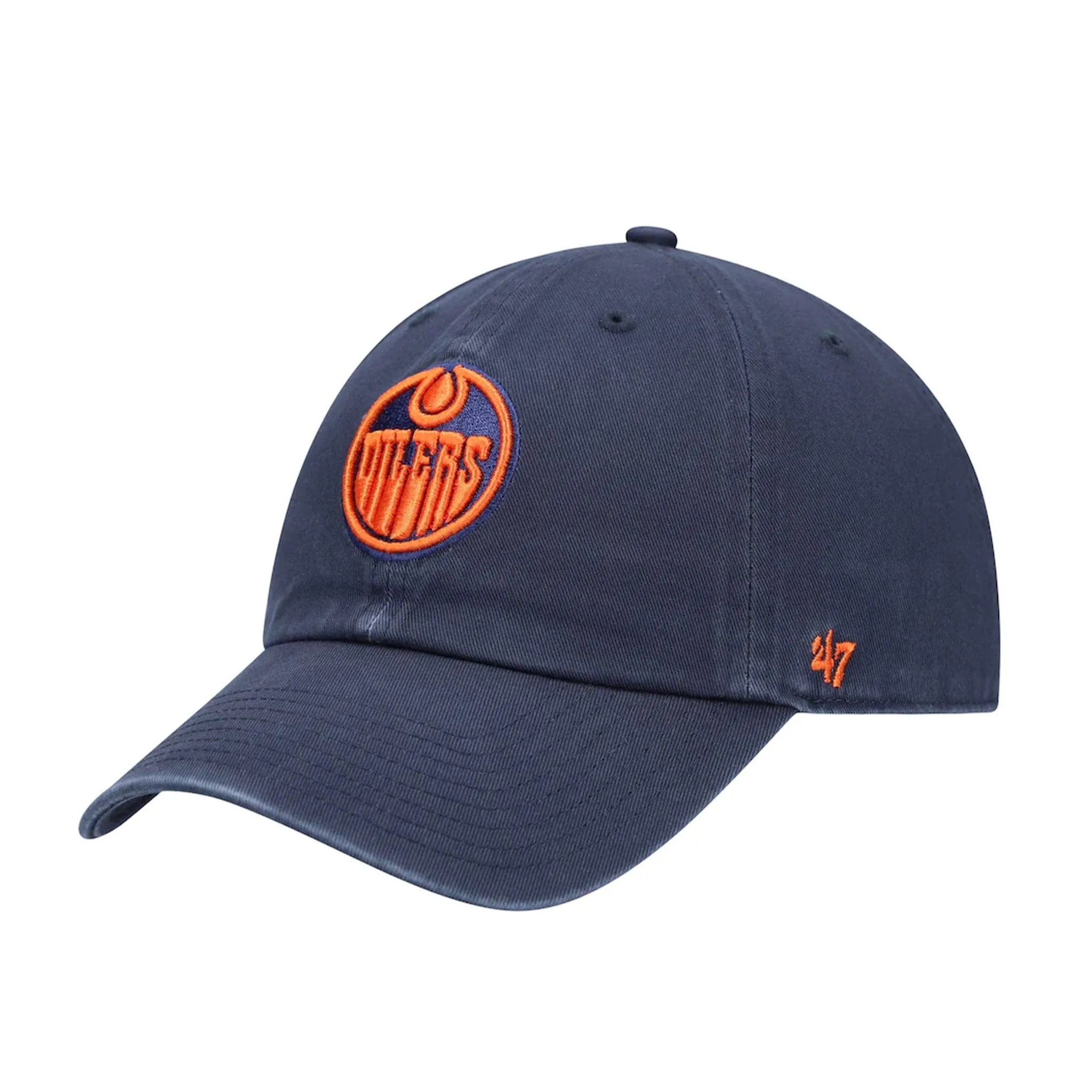 Edmonton Oilers 47 Brand NHL Clean Up Adjustable Hat
