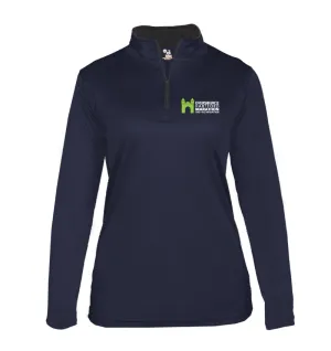 EHM Women's Quarter Zip in Navy