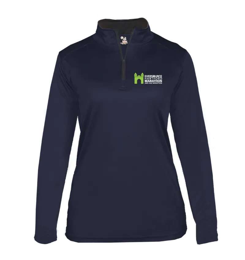 EHM Women's Quarter Zip in Navy