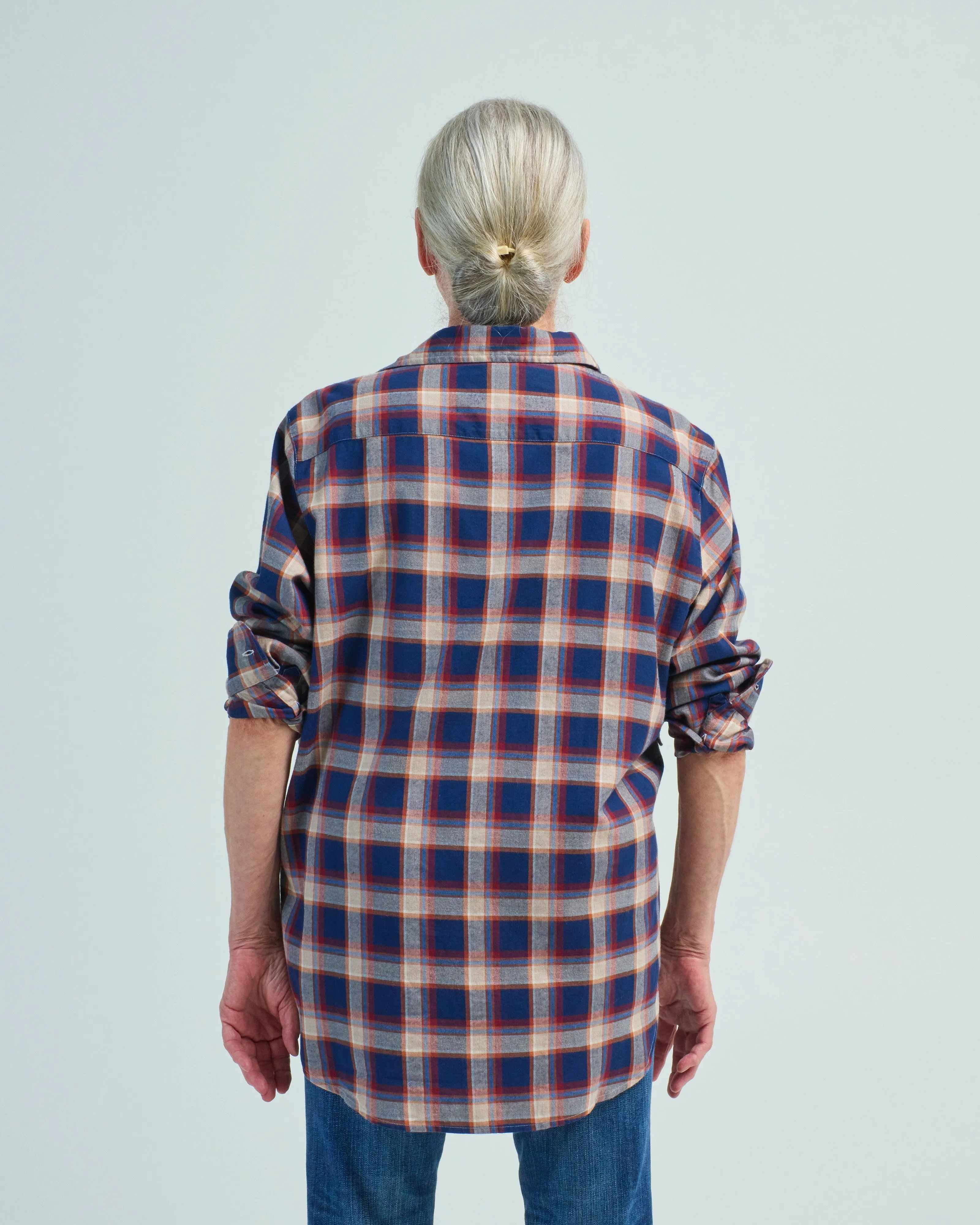 eileen relaxed button-up shirt