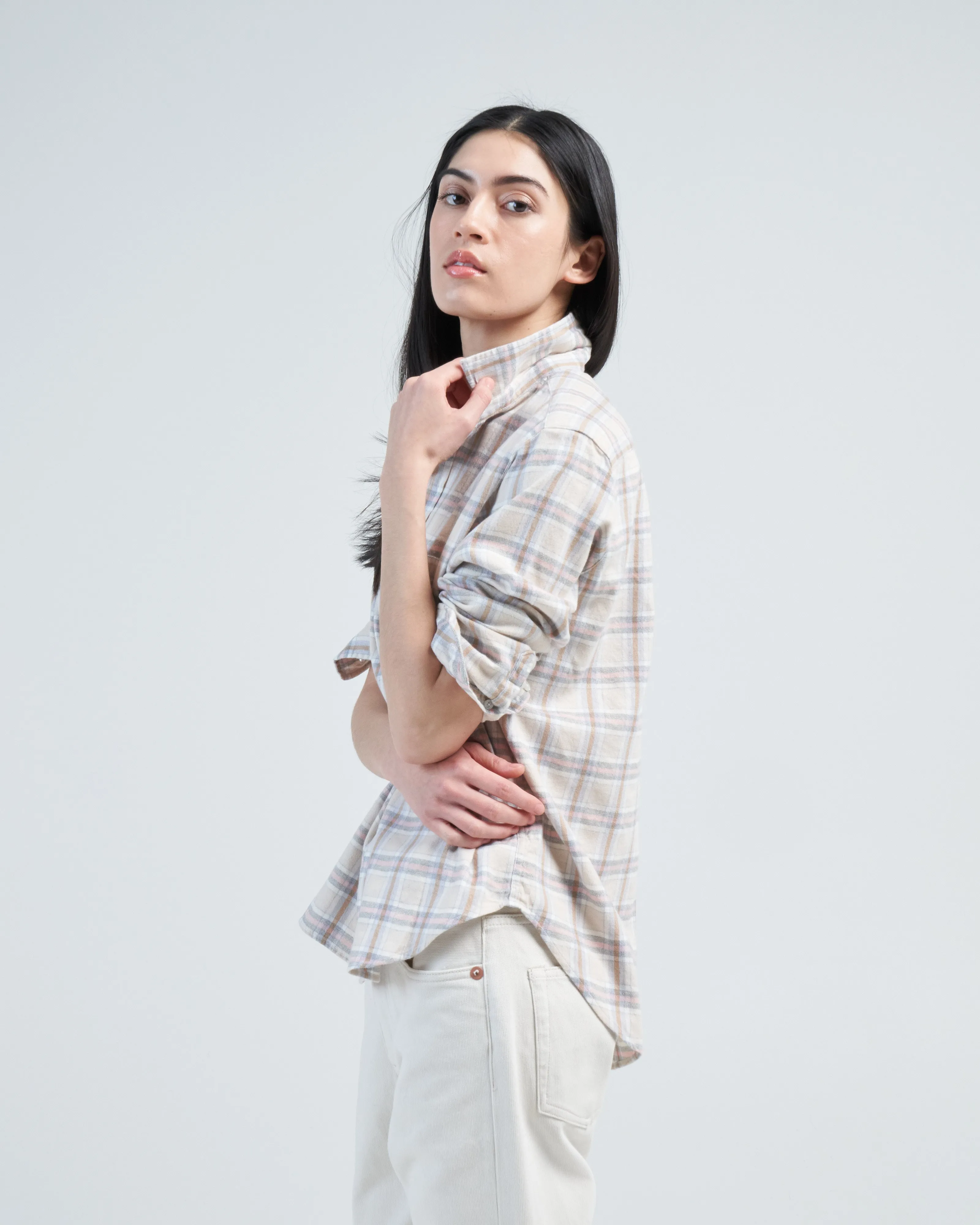 eileen relaxed button-up shirt