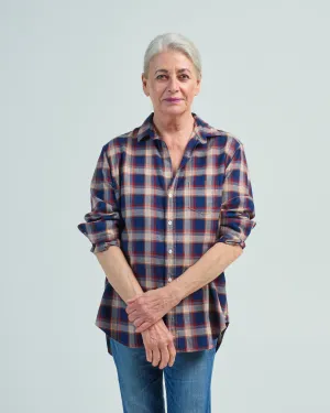 eileen relaxed button-up shirt