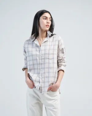 eileen relaxed button-up shirt
