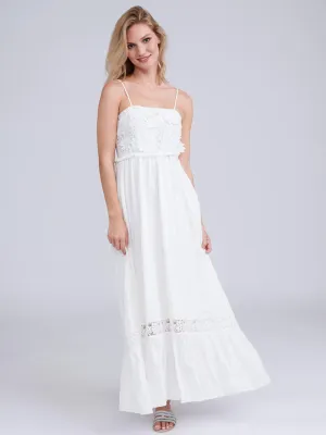 Emiliana Maxi Dress in White