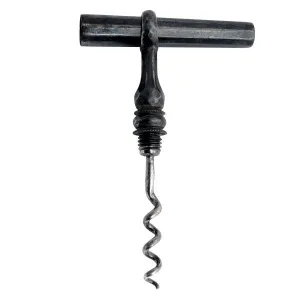 English cut steel sheath corkscrew