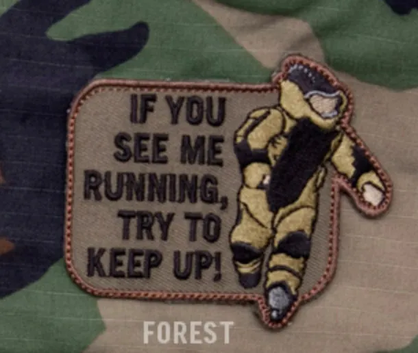 EOD Running Patch - Mil-Spec Monkey